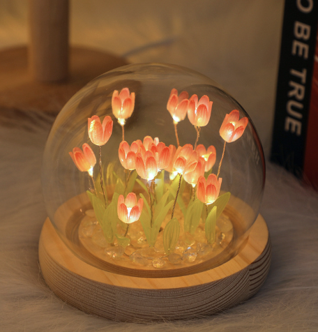 Tulip night lighting,Bedroom Table Lamp,table lamps, Holiday Gifts