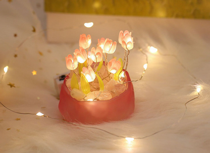 tulip night light ornaments